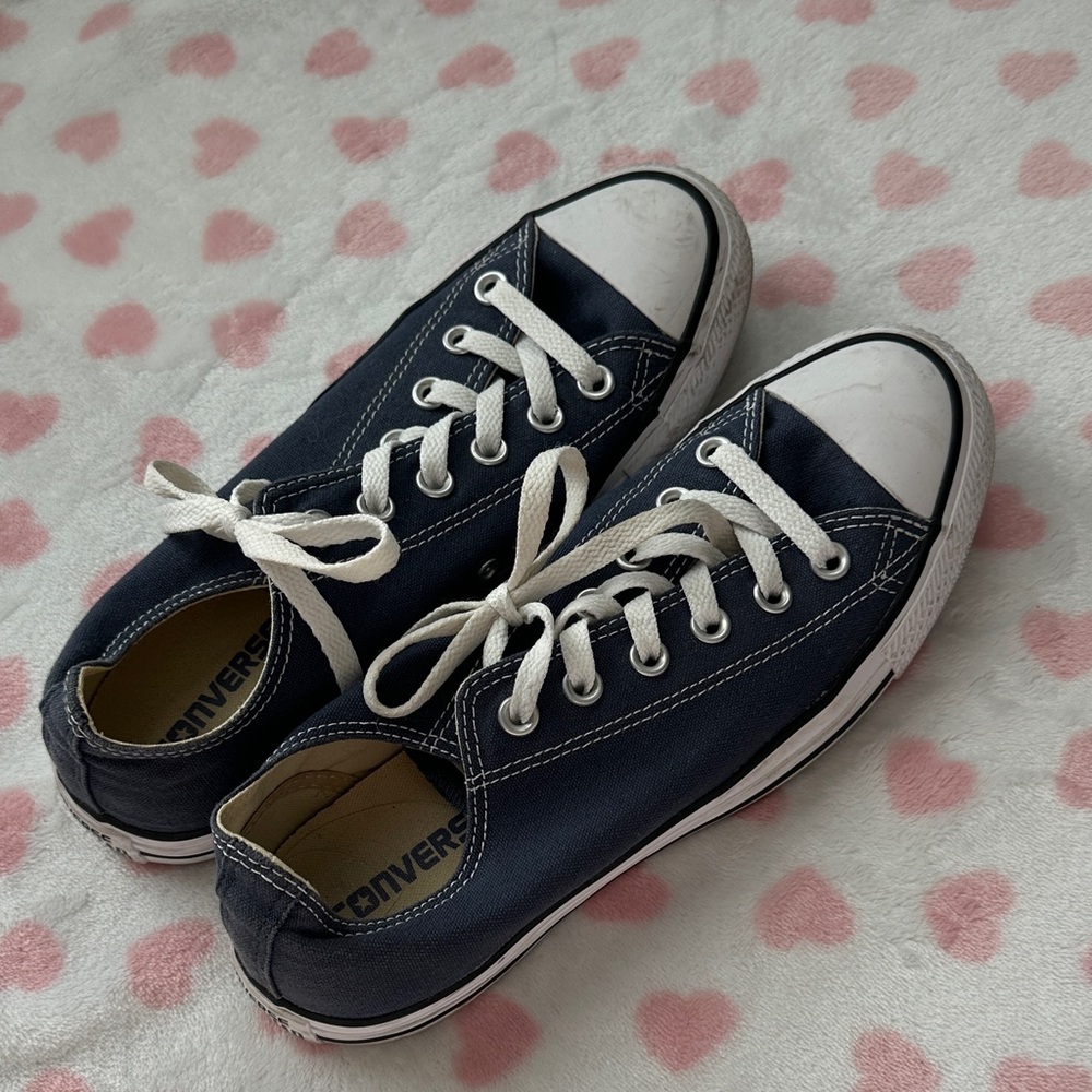 Navy Converse